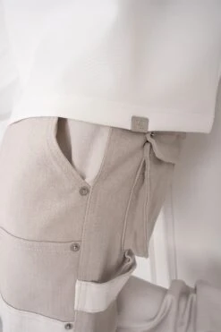 Scuba Knit Panel T-Shirt - White(New Summer Scuba T Shirt With Textured Panel White) -Jk Attire 10 490b79d9 6cbe 4a25 9af9 6b2d2451c190