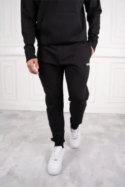 Day To Day Slim Fit Full Tracksuit - Black(Mens Day To Day Tracksuit Slim Fit Black) -Jk Attire 11 1
