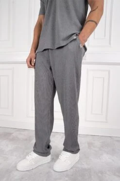 Pleated Pants - Charcoal(New Ss24 Pleated Pants Charcoal) -Jk Attire 12 01490c6b 3f42 4a67 81a6 ad89cd9757a7