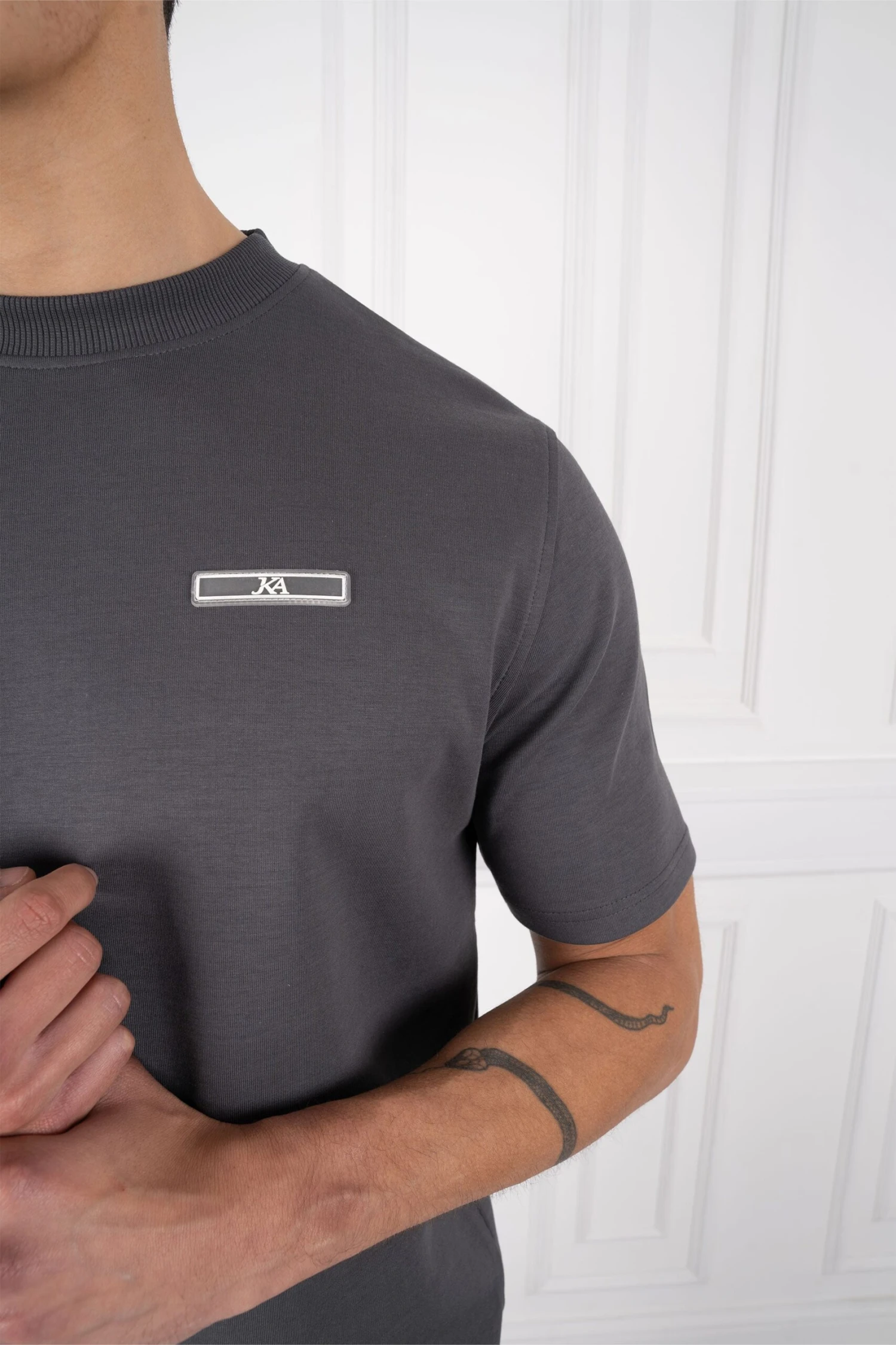 Day To Day Slim Fit Twin Set - Charcoal(Slim Fit Twin Set Charcoal) 4 Day To Day Slim Fit Twin Set - Charcoal(Slim Fit Twin Set Charcoal) - Image 4