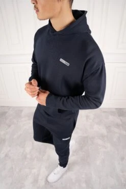 Day To Day Slim Fit Full Tracksuit - Navy(New Day To Day Slim Fit Full Tracksuit Navy) -Jk Attire 17