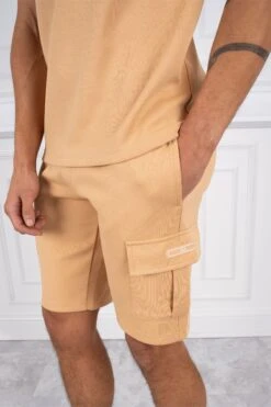 Day To Day Slim Fit Twin Set - Latte(Slim Fit Twin Set Latte) -Jk Attire 21