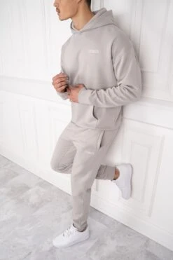 Day To Day Slim Fit Full Tracksuit - Grey(Mens Day To Day Tracksuit Slim Fit Grey)