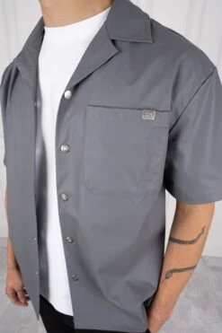 Pu Boxy Over Shirt - Charcoal(New Ss24 Pu Boxy Over Shirt Charcoal) 9 Pu Boxy Over Shirt - Charcoal(New Ss24 Pu Boxy Over Shirt Charcoal) -Jk Attire 26 6286f046 e623 4000 868b 13a6f0501a16