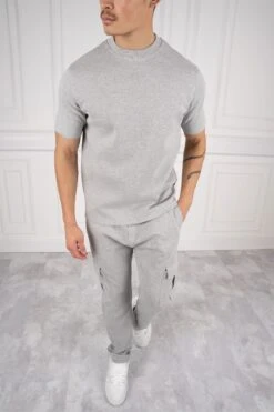 Day To Day T-Shirt And Cargo Jogger Set - Grey Marl(New Day To Day T Shirt And Jogger Set Grey Marl) -Jk Attire 2 e709dbeb 8d00 41fd a398 13afa6fef98f