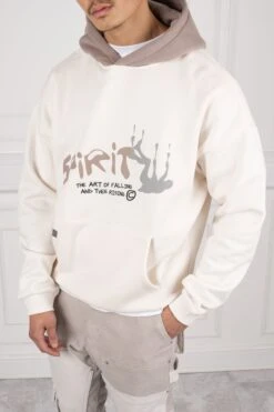 Spirit Puff Print Hoodie - Off White(New Ss24 Spirit Puff Print Hoodie Off White) -Jk Attire 39