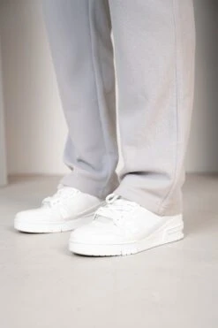 Waffle Straight Leg Joggers - Grey(Waffle Straight Leg Joggers Grey) -Jk Attire 4.WaffleStraightLegJoggersGrey 0002 DSC01852