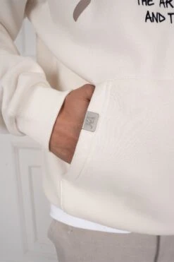 Spirit Puff Print Hoodie - Off White(New Ss24 Spirit Puff Print Hoodie Off White) -Jk Attire 40