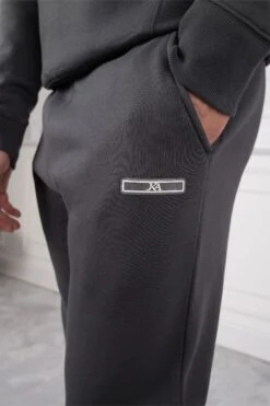 Day To Day Straight Leg Full Tracksuit - Charcoal(New Day To Day Straight Leg Full Tracksuit Charcoal) -Jk Attire 5