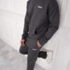 Day To Day Straight Leg Full Tracksuit - Charcoal(New Day To Day Straight Leg Full Tracksuit Charcoal)