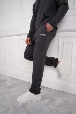 Day To Day Straight Leg Full Tracksuit - Charcoal(New Day To Day Straight Leg Full Tracksuit Charcoal) -Jk Attire 8 1