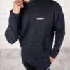 Day To Day Slim Fit Hoodie - Navy(Day To Day Slim Fit Hoodie Navy 1)