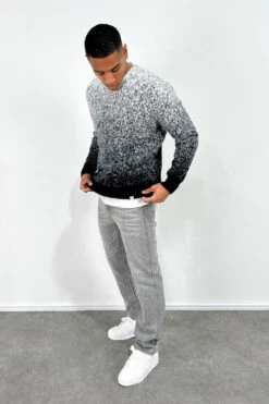 Gradient Fade Mohair Sweatshirt - Black(New Gradient Fade Mohair Sweatshirt Black) -Jk Attire A 8d02bf63 f2e1 4271 9973 5c4b3dde3f30