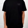 Amalfi Resort T-Shirt - Black(Mte14 2526 Bk)