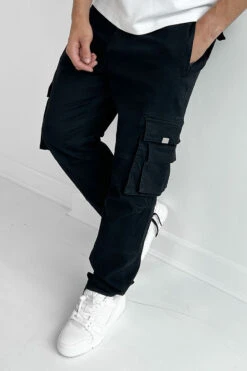 Overlap Panel Cargo - Black(New Overlap Panel Cargo Black)