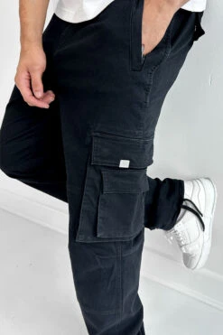 Overlap Panel Cargo - Black(New Overlap Panel Cargo Black) -Jk Attire BLack4 cedb5cf5 5f90 4a55 bdad 46d535e2778d