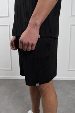 Pleated Shorts - Black(Msh14 2426 Bk) -Jk Attire Black 10 59e57788 5d9b 47bd ac81 9938da4e52e0