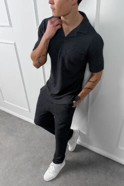 Structured Trousers - Black(Msh14 2430 Bk) -Jk Attire Black 22 2bccbec7 c5d9 40f6 91e0 f7c327d5d49a