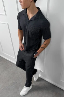 Structured Trousers - Black(Msh14 2430 Bk) -Jk Attire Black 23 846cd348 8ec4 4905 bc9b 9820241464d4