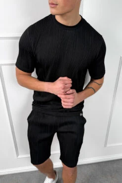 Wave Shorts - Black(Msh14 2530 Bk) -Jk Attire Black5 ff850247 b810 467f 9807 8ef0518d7721