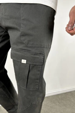 Day To Day Cargo Pants - Charcoal(New Winter Day To Day Cargo Pants Charcoal) -Jk Attire CHAR5