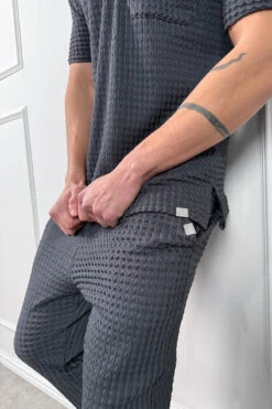 Structured Trousers - Charcoal(Msh14 2430 St) -Jk Attire Charcoal 1 2f8ea1ff 718a 41ce adf6 1f852316d4f2