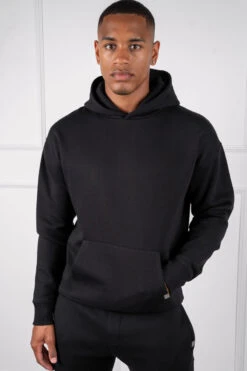 Slim Fit Hoodie - Black(Slim Fit Hoodie Black) -Jk Attire DSC00029