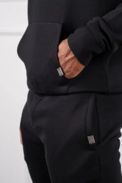 Slim Fit Hoodie - Black(Slim Fit Hoodie Black) -Jk Attire DSC00036