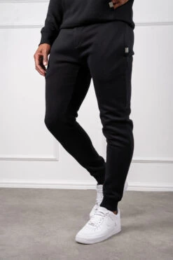 Slim Fit Jogger - Black(Slim Fit Jogger Black) -Jk Attire DSC00048