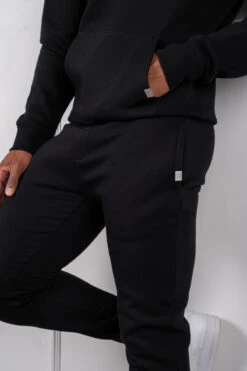 Slim Fit Jogger - Black(Slim Fit Jogger Black) -Jk Attire DSC00053