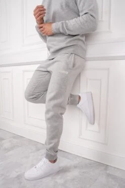 Day To Day Crew Neck TS Joggers - Grey Marl(New Day To Day Crew Neck Joggers Grey Marl)
