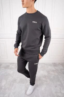 Day To Day Crew Neck TS Joggers - Charcoal(New Day To Day Crew Neck Joggers Charcoal) -Jk Attire DSC00276 d75c7312 cf19 4725 b61c eb3baf13a124