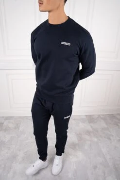 Day To Day Crew Neck TS Joggers - Navy(New Day To Day Crew Joggers Navy) -Jk Attire DSC00317 5a5e139c 48e8 4a3c 9fbc 3e3e5e1a8ed2
