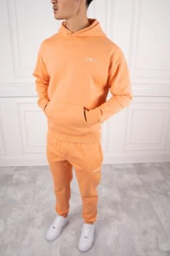 Day To Day Slim Fit Full Tracksuit - Pastel Orange(Day To Day Slim Fit Full Tracksuit Pastel Rose) -Jk Attire DSC00365