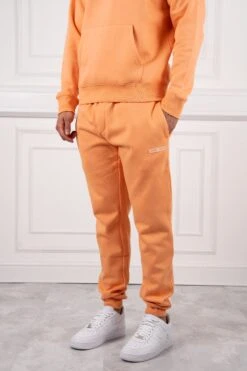 Day To Day Slim Fit Full Tracksuit - Pastel Orange(Day To Day Slim Fit Full Tracksuit Pastel Rose) -Jk Attire DSC00397