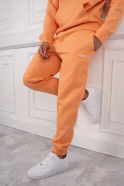 Day To Day Slim Fit Full Tracksuit - Pastel Orange(Day To Day Slim Fit Full Tracksuit Pastel Rose) -Jk Attire DSC00413