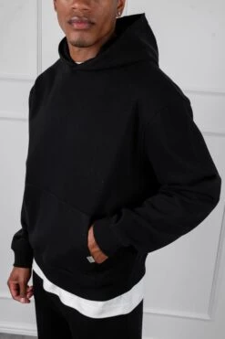 Oversized Boxy Hoodie - Black(Oversized Boxy Hoodie Black) -Jk Attire DSC00493 66a91a49 a607 4478 af9c 0c24c05b1d71
