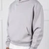 Oversized Boxy Hoodie - Grey(Oversized Boxy Hoodie Grey)