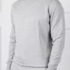 Slim Fit Crew Neck Sweatshirt - Grey Marl(Slim Fit Crew Neck Sweatshirt Grey Marl)