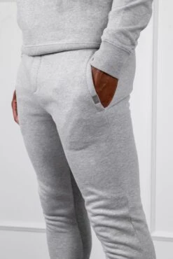 Slim Fit Crew Neck Sweatshirt - Grey Marl(Slim Fit Crew Neck Sweatshirt Grey Marl) -Jk Attire DSC00723