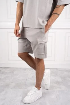 Day To Day Oversized Twin Set - Light Grey(New Day To Day Oversized Twin Set Light Grey 1) -Jk Attire DSC01068