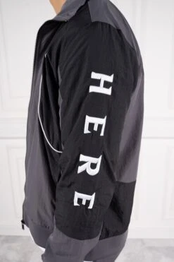 Gang V2 Shell Full Tracksuit - Charcoal/Black(New Winter Collection Gang V2 Shell Tracksuit Charcoal) -Jk Attire DSC01130