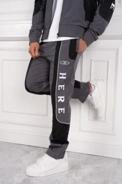 Gang V2 Shell Full Tracksuit - Charcoal/Black(New Winter Collection Gang V2 Shell Tracksuit Charcoal) -Jk Attire DSC01141