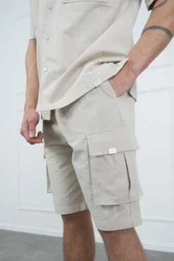 Ripstop Cargo Shorts - Stone(Msh14 2434 St)