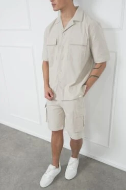 Ripstop Cargo Shorts - Stone(Msh14 2434 St) -Jk Attire DSC01947 e4aaaf72 27dd 4f9a b2ef 80ca8200d791