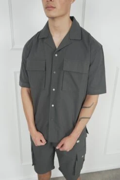 Ripstop Cargo Shorts - Charcoal(Msh14 2434 Ch) -Jk Attire DSC02042 b1f6a7b0 1c50 4527 a33c 50705b6a02dd