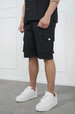 Ripstop Cargo Shorts - Black(Msh14 2426 Bk 1) -Jk Attire DSC02078 1bdd36a0 2a98 4494 b9a6 1919a11d8904