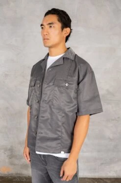 Boxy Nylon Oversized Shirt - Charcoal(Mst14 2446 Ch) 9 Boxy Nylon Oversized Shirt - Charcoal(Mst14 2446 Ch) -Jk Attire DSC02627 d804c5ea a41f 461a 8da3 b776fc40b9b1