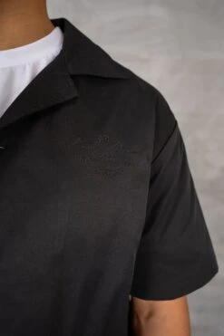 Caterina Resort Shirt - Black(Mst14 2444 Bk) 7 Caterina Resort Shirt - Black(Mst14 2444 Bk) -Jk Attire DSC02682