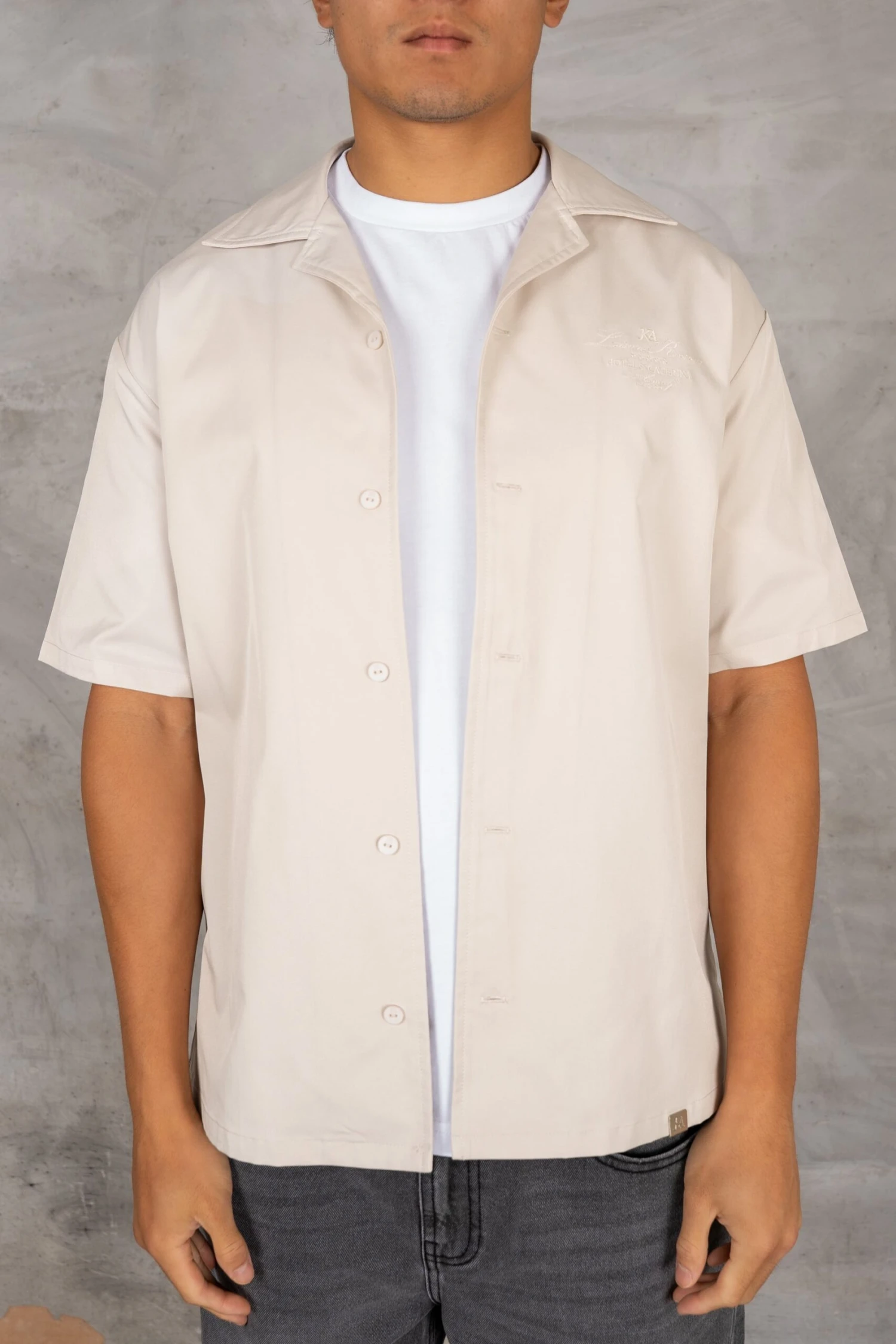 Caterina Resort Shirt - Stone(Mst14 2444 St) 1 Caterina Resort Shirt - Stone(Mst14 2444 St)